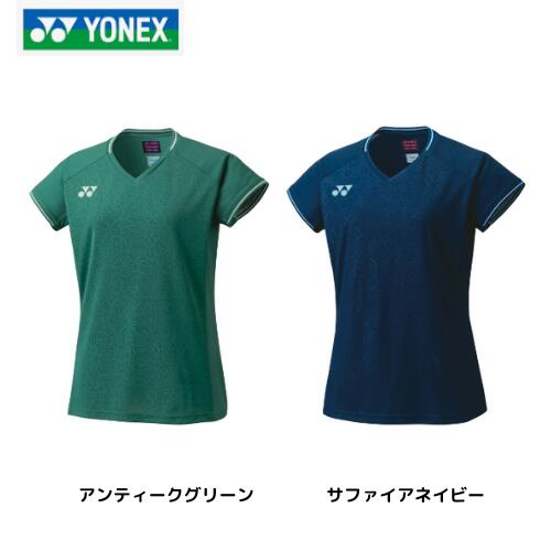 【メール便発送】ヨネックス YONEX ウィメンズ ゲームシャツ テニスウェア レディース ラケットスポーツ　バドミントン　テニス　日本バドミントン協会審査合格品　 20625 2