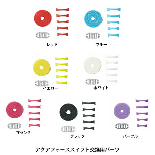 【送料無料　メール便発送】　アリーナ　アクアフォーススイフト用交換パーツ　水泳　スイミング　ゴーグル　交換用ベルト　AGL120, AGL130M用　AGL-BLTSW