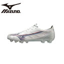 ミズノ MIZUNO サッカースパイク アルファ ELITE ホワイト×イグニッションレッド×ブルー(09) P1GA2362