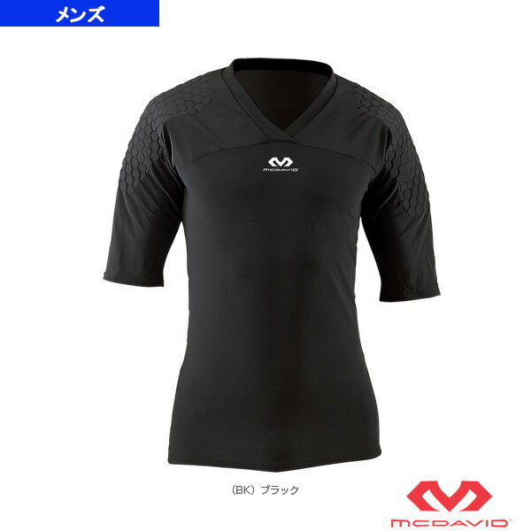 【オールスポーツ サポーターケア商品 マクダビッド】 HEX GKシャツ ショートスリーブ／ミドルサポートタイプ／メンズ（M7733）