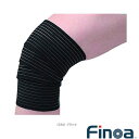 【オールスポーツサポーターケア商品 フィノア(Finoa)】 サポートラップ ニー/ひざ・太もも兼用バンデージタイプ・サポーター(334)(4)