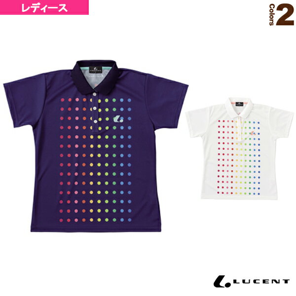 【テニスウェア（レディース） ルーセント】 ゲームシャツ／レディース（XLP-487）