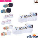 【テニス・バドミントン ウェア（レディース） エレッセ】 ツアープラスアンクルソックス／Tour Plus Ankle Socks／レディース（EAC0801）