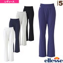 【テニス・バドミントン ウェア（レディース） エレッセ】 スーパーソフトシェルストレートパンツ／Super Soft-Shell Straight Pant／レディース（EW68108）