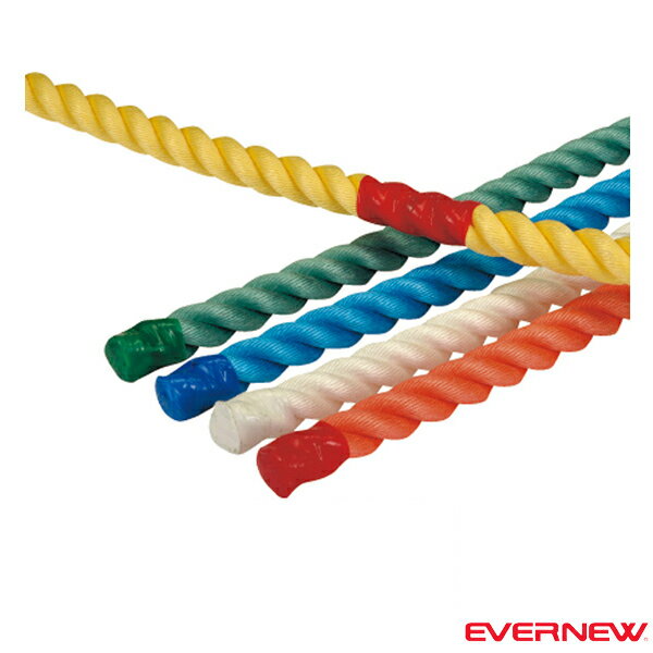 【運動会用品設備・備品 エバニュー】 運動遊びロープ/5色1組(EKA423)