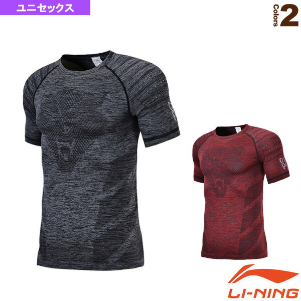 【テニス・バドミントンウェア(メンズ/ユニ) リーニン】 トレーニングTシャツ/ユニセックス(ATSN009)