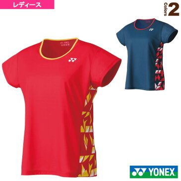 【テニス・バドミントン ウェア(レディース) ヨネックス】 ドライTシャツ/レディース(16442)