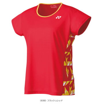 【テニス・バドミントン ウェア(レディース) ヨネックス】 ドライTシャツ/レディース(16442)