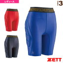 【ソフトボールアンダーウェア ゼット】 プロステイタス/ストレッチパンツ/パッド付/レディース(BP47LD)