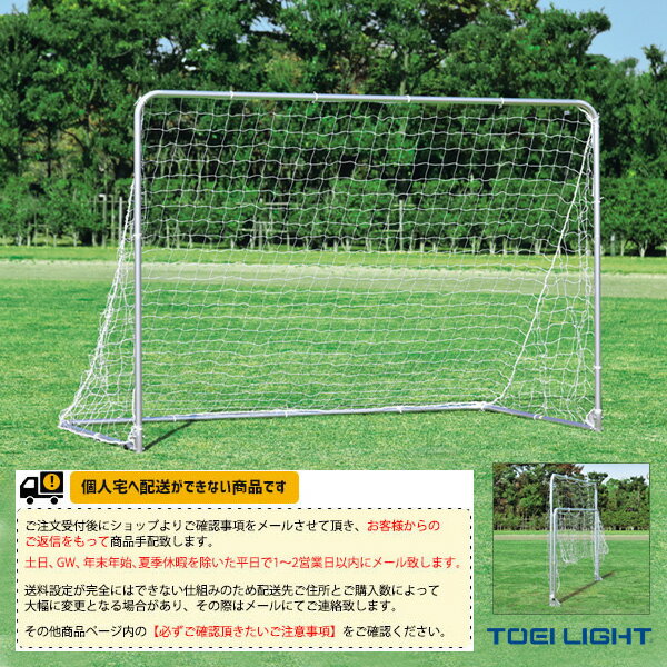 【フットサル 設備・備品 TOEI(トーエイ)】 [送料別途]アルミフットサルゴールFL40／2台1組（B-2826）