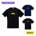 ■商品情報 商品名【卓球ウェア（メンズ/ユニ） アンドロ】 アンドロ ナパティーシャツ BX／ANDRO NAPA T-SHITS BX／ユニセックス（30281x） メーカー名アンドロ カラー（302811）ブラック×イエロー, （302812）ブラック×レッド, （302813）ネイビー×ピンク サイズXS（EUサイズ）, S（EUサイズ）, M（EUサイズ）, L（EUサイズ）, XL（EUサイズ）, 2XL（EUサイズ） 素材ポリエステル100％ サイズについてサイズは全てヨーロッパサイズとなっております。(日本サイズより約1.5サイズ大きめ)日本サイズより1～2サイズ下をお選び頂くことをお勧め致します。商品の素材等によってサイズには多少の誤差がございます。予めご了承下さい。 ■メーカー希望小売価格はメーカーカタログに基づいて掲載していますサイズXSSMLXL2XL 着丈(cm)656871747780 胸 囲(cm)96102108114120128 肩幅(cm)434547495257 ■商品詳細情報 特徴小さくても存在感のあるボックスロゴが映えるゲームシャツ。リーズナブルでチームウェアにもおすすめ。男女兼用公認：J．T．T．A（日本卓球協会）※広告（ブランド名）付きウェアとなりますので、一部の大会で使用できないことがあります。ご使用前に大会主催者に必ずご確認ください。 テクノロジー吸汗・速乾素材（ドライシルキータッチ）、UVカット（UPF50＋）