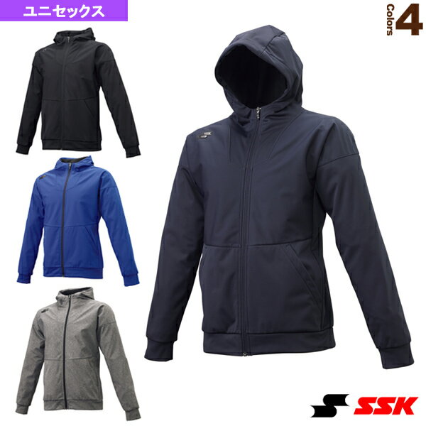 野球ウェア（メンズ/ユニ） エスエスケイ 長袖フルZIPボンディングスウェットシャツ DRF024