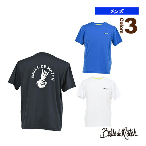 【テニス・バドミントンウェア(メンズ/ユニ) バルデマッチ】 バックプリントTシャツ/メンズ(BDM-B1104) 【テニス・バドミントンウェア(メンズ/ユニ) バルデマッチ】 バックプリントTシャツ/メンズ(BDM-B1104)