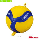 【バレーボールボール ミカサ】 バレーボール/トレーニングボール4号/ゴムひも固定式アタック練習用ボール(V400WATTR)
