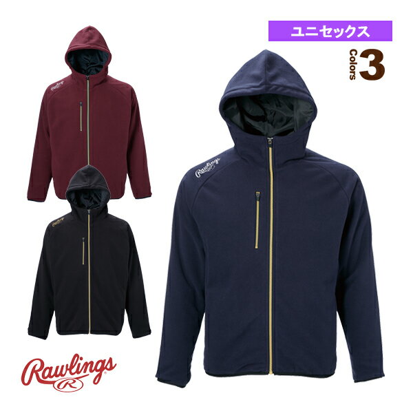 【野球ウェア（メンズ/ユニ） ローリングス】 フーデットフリースジャケット AOS13S11