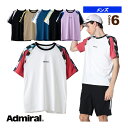 【テニス・バドミントン ウェア（メンズ/ユニ） アドミラル(Admiral)】 グラフィックラグランゲームTシャツ／メンズ（ATMA304）