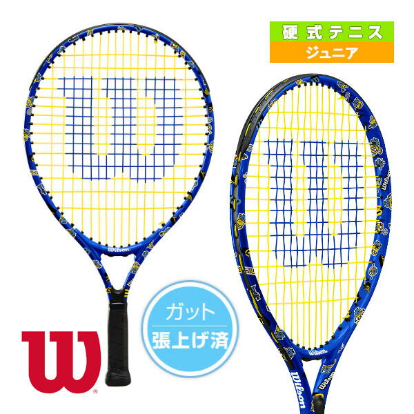 【テニス ラケット ウィルソン】 ミニオンズV3.0 JR 19／MINIONSV3.0 JR 19／張上げ済ラケット／ジュニア（WR124410H）