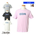 ■商品情報 商品名【テニス・バドミントン ウェア（メンズ/ユニ） バルデマッチ】 デニムロゴTシャツ／メンズ（BDM-C1108） メーカー名バルデマッチ カラー（011）オフホワイト, （020）ブラック, （031）杢グレー, （081）ピンク サイズM, L, XL 素材ポリエステル95％、ポリウレタン5% 生産国中国 ■メーカー希望小売価格はメーカーカタログに基づいて掲載しています着丈（cm）身幅（cm）裾幅（cm）肩幅（cm）袖丈（cm） M6650494220.5 L6853524421.5 XL7056554622.5 ■商品詳細情報 特徴ブランドロゴを略した【BDM】をデニム風にプリントしたTシャツ。「綿のような風合い」+「スポーツに最適な機能」を兼ね備えた快適な素材です。 テクノロジー【吸水速乾】【UVカット】【綿タッチ】