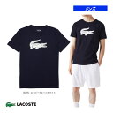 テニス・バドミントンウェア(メンズ/ユニ) ラコステ コットンブレンドウルトラドライロゴプリントTシャツ/メンズ(TH2042-99)