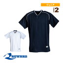 【野球ウェア(ジュニア) レワード】 ムービングシャツ パイピング/ジュニア JUS-117