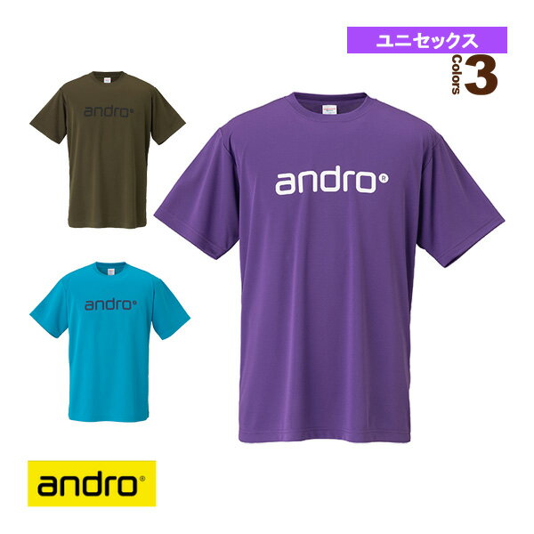 【卓球 ウェア（メンズ/ユニ） アンドロ】 アンドロ ナパティーシャツ 4／ANDRO NAPA T-SHIRTS IV／ユニセックス（300023025／300023026／300023027）