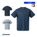 【テニス・バドミントンウェア(メンズ/ユニ) バボラ】 半袖ゲームシャツ/PURE SHORT SLEEVE SHIRT/メンズ(BUP3554)