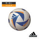 【サッカー ボール アディダス】 EURO2024／フースバルリーベ リーグ／検定球／4号球／ジュニア（AF494WB）