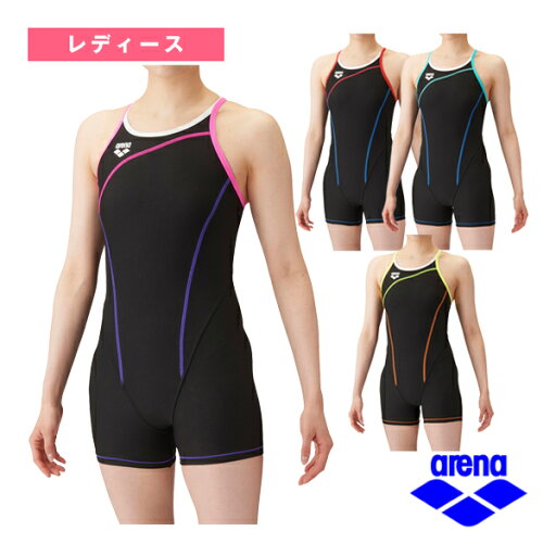 【水泳ウェア(レディース) アリーナ】 トレーニングワンピーススパッツ/オープンバック/ミドルレッグ/レディース(SAR4102W) 【水泳ウェア(レディース) アリーナ】 トレーニングワンピーススパッツ/オープンバック/ミドルレッグ/レディース(SAR4102W)