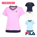 テニス・バドミントンウェア(レディース) フィラ ゲームシャツ/レディース(VL2864)