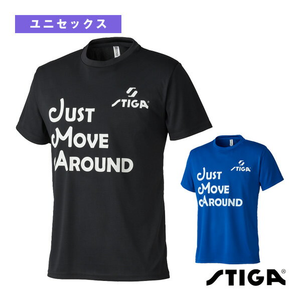 【卓球 ウェア（メンズ/ユニ） スティガ】 STIGA ロゴTシャツ JP-3／ユニセックス（1850-7801／1850-7906）