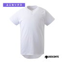 【野球ウェア(メンズ/ユニ) デサント】 ユニフォームシャツ 2ボタンシャツ DB1412