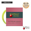 【スカッシュストリング(ロール他) キルシュバウム】 ガットフィーリング/GUT FEELING/スカッシュ/200mロール(GFS109R/GFS115R/GFS122R)