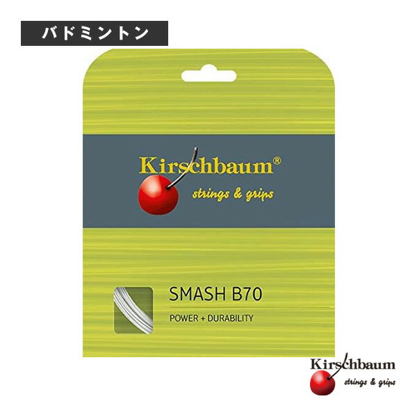 【バドミントンストリング(単張) キルシュバウム】 Smash/スマッシュ(SMASH)