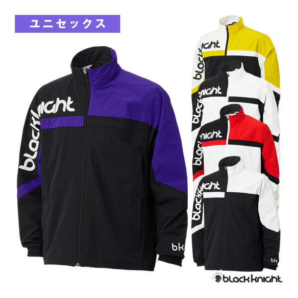 【バドミントンウェア(メンズ/ユニ) ブラックナイト】 ウォームアップジャケット ユニセックス T-4710U