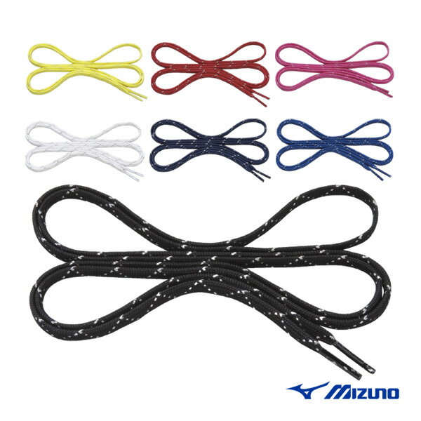 【オールスポーツアクセサリ・小物 ミズノ】 ラメ入りフラットシューレース 平型 J1GZ2420
