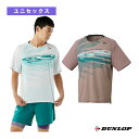 【テニスウェア(メンズ/ユニ) ダンロップ】 ゲームシャツ ユニセックス DAP-1501