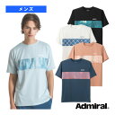 テニスウェア(メンズ/ユニ) アドミラル(Admiral) フロントライングラフィックTシャツ メンズ ATMA502