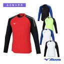 【陸上ウェア(メンズ/ユニ) ミズノ】 MCライン長袖Tシャツ ユニセックス U2MAB550