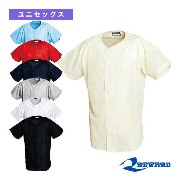 野球ウェア（メンズ/ユニ） レワード フロントオープンラグランシャツ UFS-115