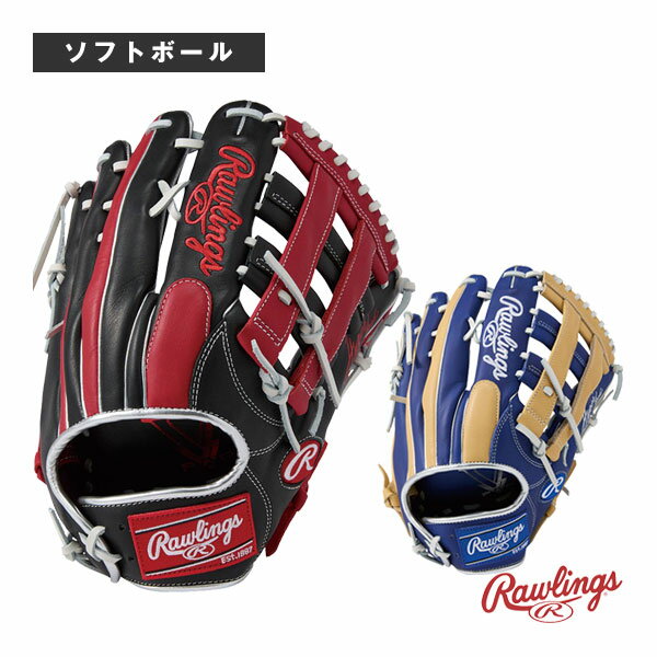 ソフトボールグローブ ローリングス ソフトハイパーテックカラーズ HYPER TECH COLORS ソフト用グラブ ..