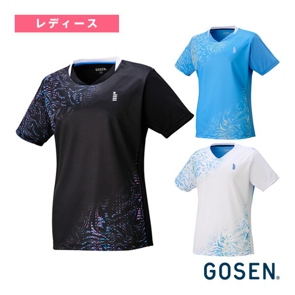 テニスウェア（レディース） ゴーセン ゲームシャツ レディース T2543のサムネイル