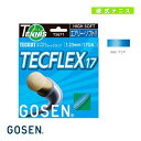 【テニスストリング（単張） ゴーセン】 テックガット テックフレックス 17／TECGUT TECFLEX 17（TS671）
