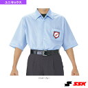【野球ウェア(メンズ/ユニ) エスエスケイ】 審判用半袖メッシュシャツ 夏モデル UPW014