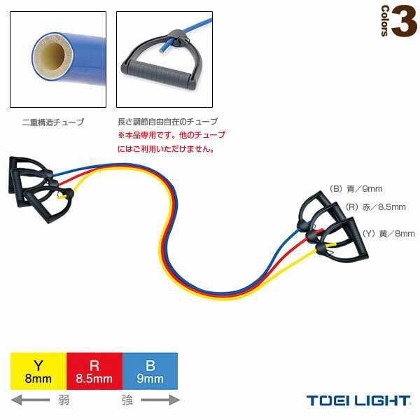 フィットネストレーニング用品 TOEI(トーエイ) エクササイズチューブ H-7417