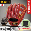 ゼット ZETT 硬式 グローブ 内野用 吉川モデル プロステイタス ブラウン ボルドーブラウン 正面ラベル BPROG260G 3732 4036 限定 サイ...
