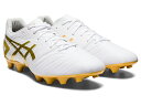 asics DS LIGHT CLUB+ WHITE/RICH GOLD(122) asics スパイク サッカー スパイクアシックス サッカー dsライト スパイク サッカー スパイク サッカー アシックス gallery2