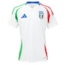 アディダス 2024 イタリア代表 アウェイ レプリカユニフォーム メンズ・レディース サッカー レプリカシャツ 半袖 adidas JSW37-IN0656