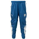 プーマ 23-24 MCFC マンチェスターシティ プレマッチ ウーブンパンツ メンズ・レディース サッカー トレーニングパンツ puma 772847-10