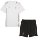 プーマ 24-25 ACM ACミラン Casual ティー&ショーツ メンズ・レディース サッカー 半袖Tシャツ ショーツ 上下セット puma 777663...