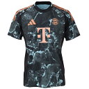 アディダス 24-25 FCバイエルン ミュンヘン アウェイ レプリカユニフォーム メンズ・レディース サッカーレプリカシャツ 半袖 adidas JMM78-...